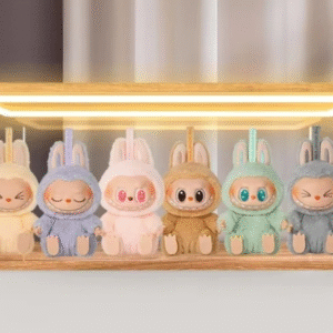 Labubu DreamDisplay – LED Acrylic Storage Case